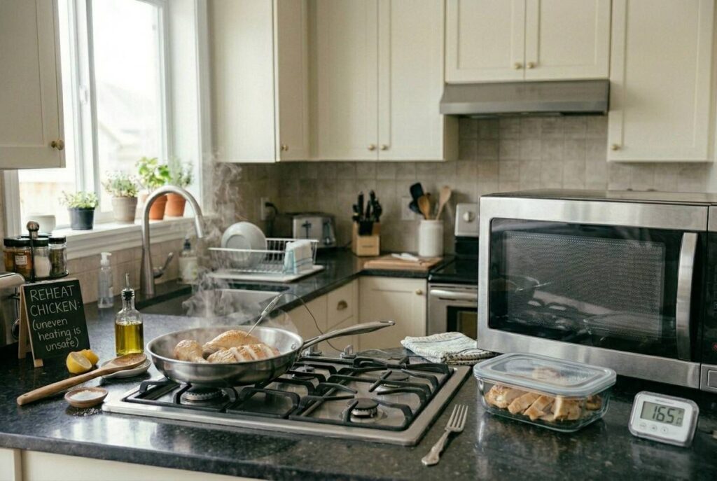 <p> Hot dogs, bacon, deli meats, and sausages are convenient, but microwaving them may produce chemical changes that are less than ideal for your health. Certain compounds, such as cholesterol oxidation products, may increase during microwaving, potentially affecting heart health over time. Grilling, baking, or pan-frying these meats is safer and often tastier, giving you a crisp texture and richer flavor that microwaves cannot achieve. </p> :: Gemini