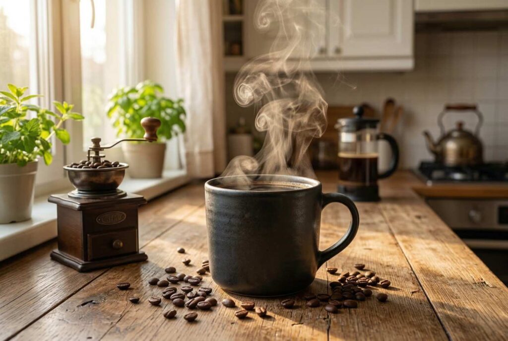 2. Black Coffee: Minimal Calories and a Morning Boost <p> Black coffee is one of the simplest ways to get a pick-me-up. An 8-ounce cup contains roughly two calories and delivers a caffeine boost that can enhance alertness and mental clarity. Coffee is also rich in antioxidants, which may contribute to long-term health benefits. Be careful, however, when adding sugar, cream, or flavored syrups, because the calories and sugar can quickly add up. Drinking coffee in moderation can be both enjoyable and good for your body, making it an easy addition to your morning routine. </p> :: Gemini