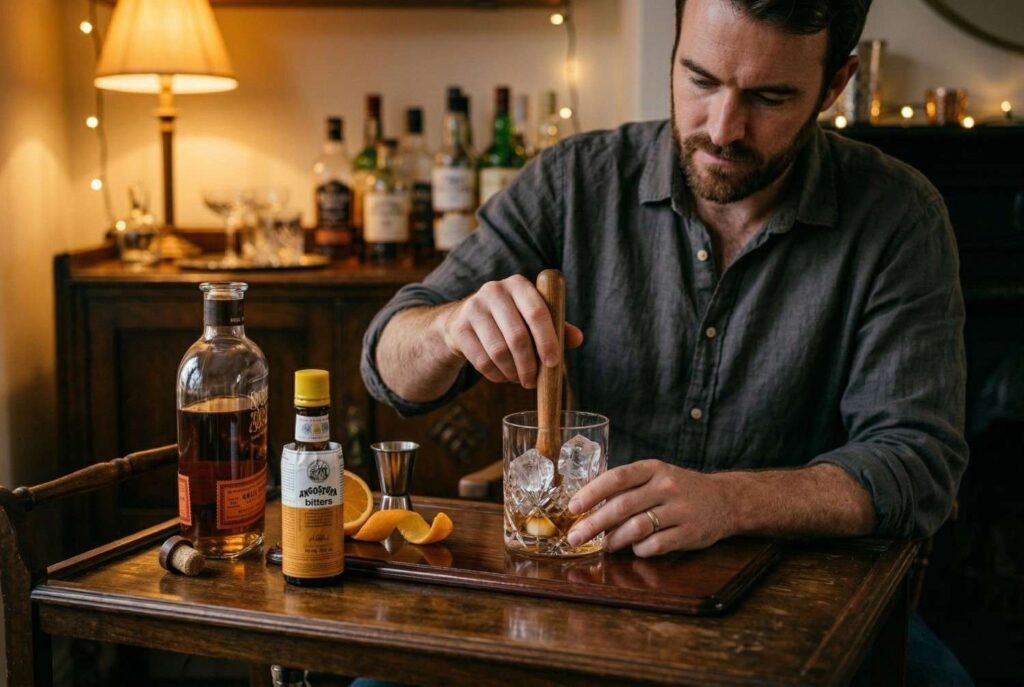 <p> The Old Fashioned is a classic cocktail that proves simple ingredients can deliver big flavor. Muddle a sugar cube with a few dashes of bitters, pour in bourbon or rye whiskey, and fill the glass with ice. Add a citrus peel for garnish. Smooth, strong, and timeless, this cocktail is perfect for whiskey lovers or anyone who enjoys a drink that feels sophisticated without being complicated. It is also a drink you can customize easily by adjusting sweetness or adding a hint of spice. </p> :: Gemini