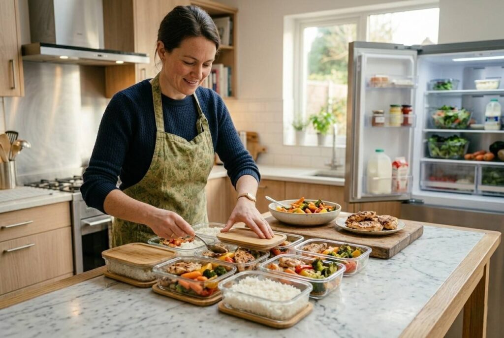 <p> Instead of cooking rice, quinoa, roasted vegetables, or grilled chicken every day, consider preparing them in larger quantities ahead of time. Portion them into containers and store in the refrigerator or freezer. This means that weeknight dinners, lunches, or even breakfasts can be assembled in minutes rather than hours. The bonus is that it reduces the temptation to order takeout when you’re short on time. It also helps you stay consistent with healthier eating habits because nutritious options are already ready to go. Over time, this simple routine can save both money and energy while making your weekly cooking much more efficient. </p> :: Gemini