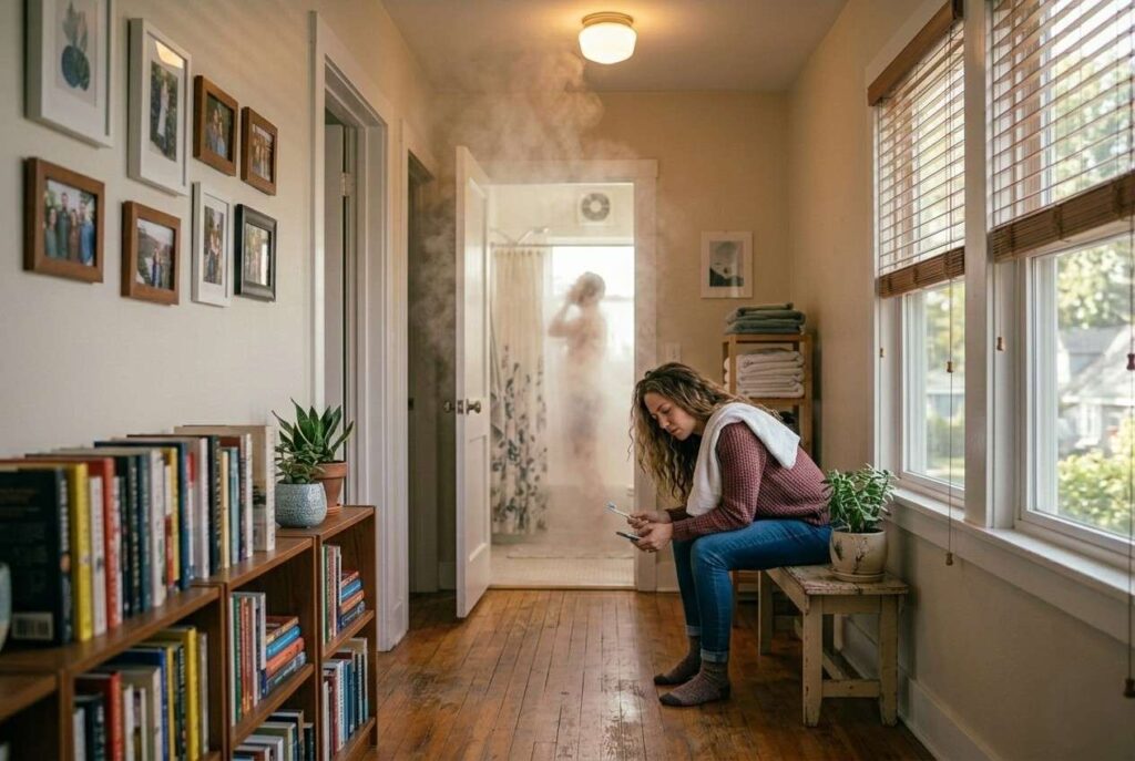 <p> Sharing a bathroom can be tricky, especially during peak hours like mornings and evenings. Timing your showers, keeping your routine efficient, and cleaning up after yourself helps everyone use the space comfortably. Simple considerations like turning off the faucet promptly, keeping counters tidy, and avoiding long grooming sessions in shared spaces are highly appreciated. Also, don’t forget to replace toilet paper rolls or refill supplies if you finish them, as small gestures like this are noticed and valued. </p> :: Gemini