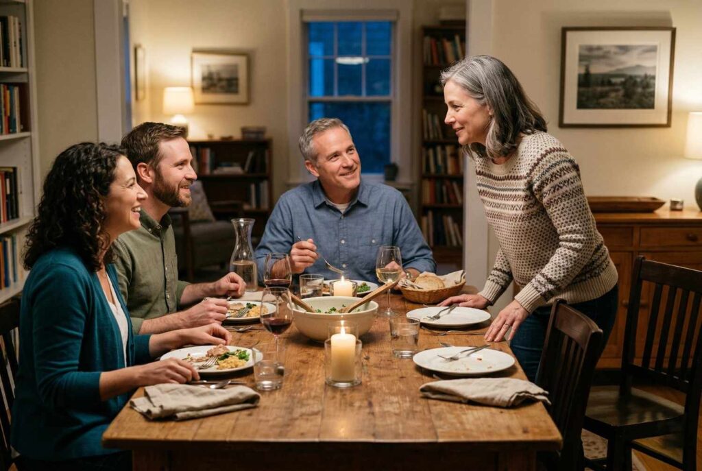 <p> You do not need to be flawless. You just need to be thoughtful. If you accidentally interrupt someone while standing up, a quick apology is enough. If you forget where the napkin goes, correct it when you remember. The heart of good dinner table etiquette is making others feel at ease. When you focus on consideration instead of rigid rules, your manners feel natural rather than forced. </p> :: Gemini