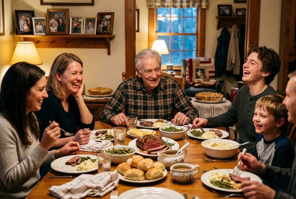 <p> This classic line is corny, predictable, and perfect. Grandpa usually uses it when someone teases him or comments on his quirks. It stops conversations because everyone recognizes the punchline is coming, and no one can really argue with it. Beyond the humor, it is a reflection of how Grandpa views priorities. In his world, dinner is sacred, and everything else can wait. This line often prompts a few groans, a lot of laughter, and serves as a reminder of the quirky wisdom older generations carry with them. </p> :: Gemini