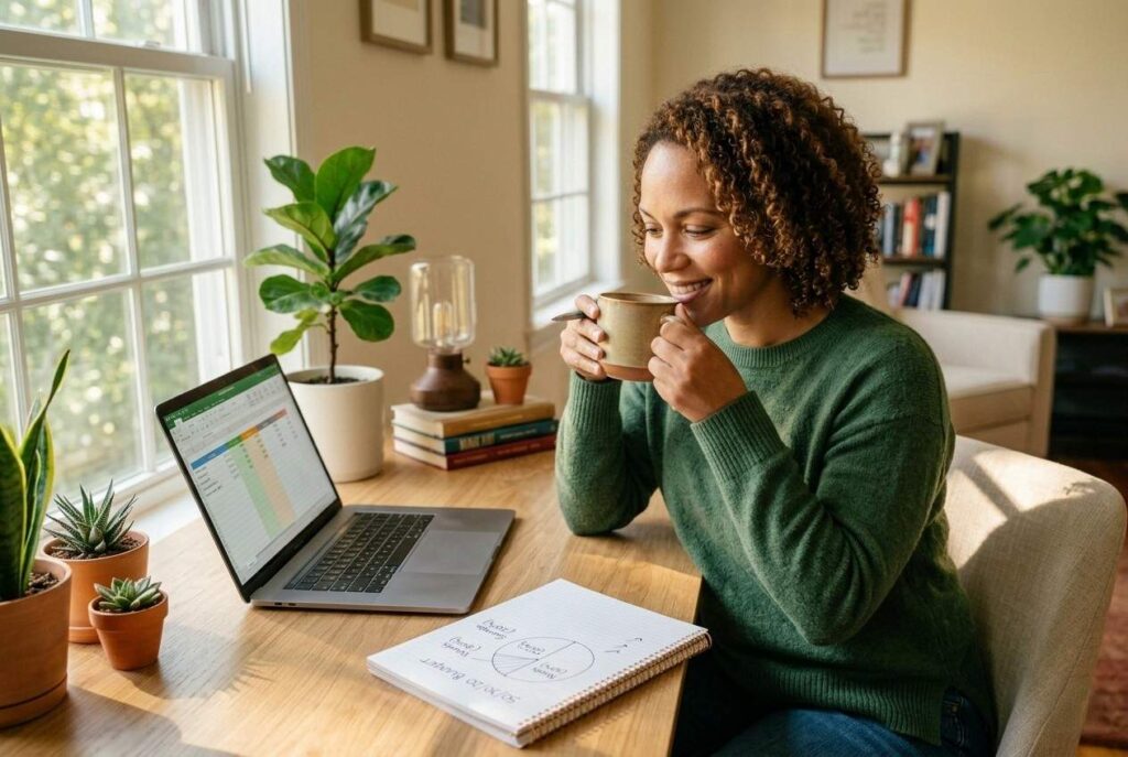 <p> Complex spreadsheets can be intimidating, and tracking every penny is not realistic for most people. Instead, start with a simple framework like the 50/30/20 rule, where 50 percent of your take-home pay goes to essentials, 30 percent goes to wants, and 20 percent goes to savings and debt repayment. The numbers are not set in stone. The goal is to give your money structure while leaving room for flexibility. If your rent or utilities are higher than average, you can adjust the percentages to make it work for your life. This approach is simple to understand and gives you a realistic picture of where your money goes. </p> :: Gemini