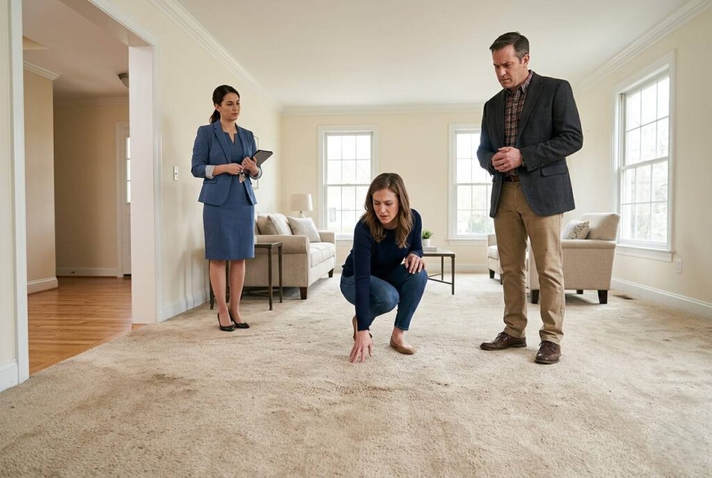 <p> Carpet was once the ultimate comfort feature, soft underfoot and visually warm. Today, buyers are more health-conscious and aware of maintenance challenges. Wall-to-wall carpeting collects dust, allergens, and stains, which can be a major turnoff. Hard surface floors like hardwood, luxury vinyl, or tile are winning favor because they are easier to clean, more durable, and visually cleaner. Buyers see them as a blank canvas that can match a variety of decorating styles, making the home feel fresher and more modern. </p> :: Gemini