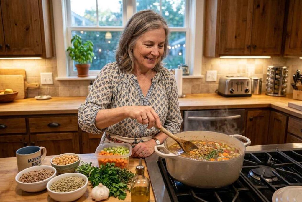 <p> Beans and lentils might not have as much protein per serving as chicken or fish, but they bring something equally valuable to the table. A half-cup of cooked lentils provides about 9 grams of protein, along with fiber, magnesium, and potassium. Fiber supports gut health and helps regulate blood sugar, which is particularly important for older adults managing or trying to prevent type 2 diabetes. Magnesium plays a role in muscle contraction and relaxation. Adding black beans to tacos, chickpeas to salads, or lentils to soups is an affordable and accessible way to increase both protein and overall nutrient intake. They are pantry staples that work hard for your muscles and your long-term health. </p> :: Gemini