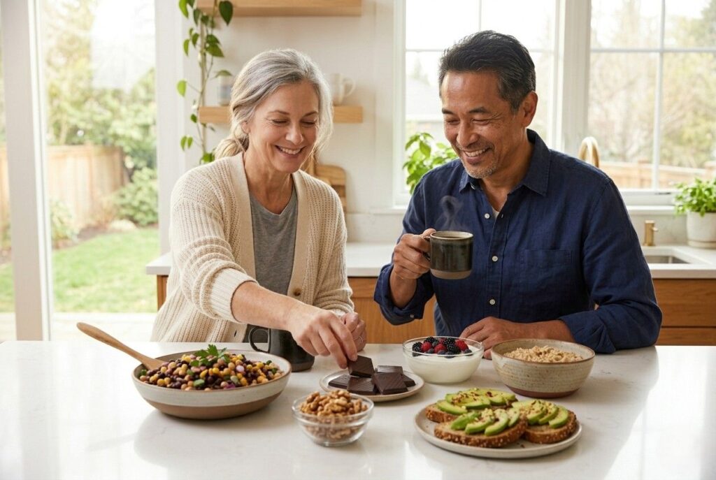 <p> Stroke prevention does not have to mean a life of bland foods and strict restrictions. Many foods that seem indulgent or “bad” actually provide valuable nutrients that protect your heart and brain. From dark chocolate and coffee to Greek yogurt, walnuts, oats, avocados, and beans, these foods bring unique benefits that support healthy blood flow, reduce inflammation, and help regulate blood pressure and cholesterol.

The best results come from incorporating these foods into a balanced diet, like the Mediterranean or DASH diet, alongside other healthy habits such as regular physical activity, stress management, and sufficient sleep. Stroke prevention is not about perfection; it is about making sustainable choices that benefit your brain and cardiovascular system over time.

By adding these seven foods into your daily routine, you can enjoy meals that are both flavorful and functional. A square of dark chocolate, a cup of coffee, or a small handful of walnuts can now be viewed not as indulgence, but as part of a smart, health-focused lifestyle.

Remember, prevention is about consistency, not restriction. Eating the right foods is one of the simplest and most enjoyable ways to protect your brain for years to come. So next time you plan your meals or snacks, think about these foods as allies in your journey toward a healthier heart and a sharper mind. </p> :: Gemini