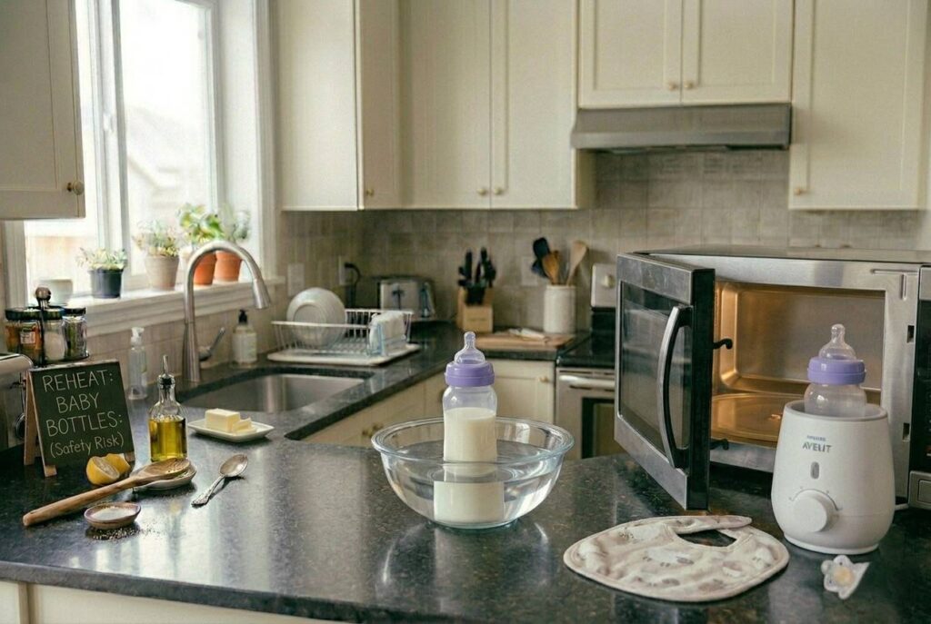 <p> Microwaving breast milk or formula is not recommended. Microwaves heat unevenly, creating hot spots that can burn a baby’s mouth or throat, even if the liquid feels cool to the touch. A safer method is to warm bottles in a bowl of warm water or use a bottle warmer. This ensures a consistent temperature and protects your little one from burns. It also helps preserve the nutrients and antibodies in breast milk, which can be damaged by excessive heat. Taking a few extra minutes to warm a bottle properly is a simple step that can make feeding time much safer and healthier for your baby. </p> :: Gemini