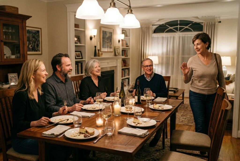 <p> Excusing yourself from the dinner table may only take a few seconds, but those seconds can shape how others experience the meal. Thoughtful timing, a simple polite phrase, and quiet movements show that you value the people around you. In a world that often feels rushed and distracted, small gestures of respect stand out.

The beauty of good etiquette is that it does not require wealth, status, or special training. It simply requires awareness. When you wait for a pause, speak kindly, and move gently, you contribute to an atmosphere where everyone feels comfortable. And that is what great dining experiences are really about.

So the next time you feel the urge to jump up from the table, pause for just a moment. Look around. Choose your timing. Offer a brief excuse. Then step away with confidence, knowing you handled it with grace. Those small habits build a reputation for thoughtfulness that follows you far beyond the dinner table. </p> :: Gemini