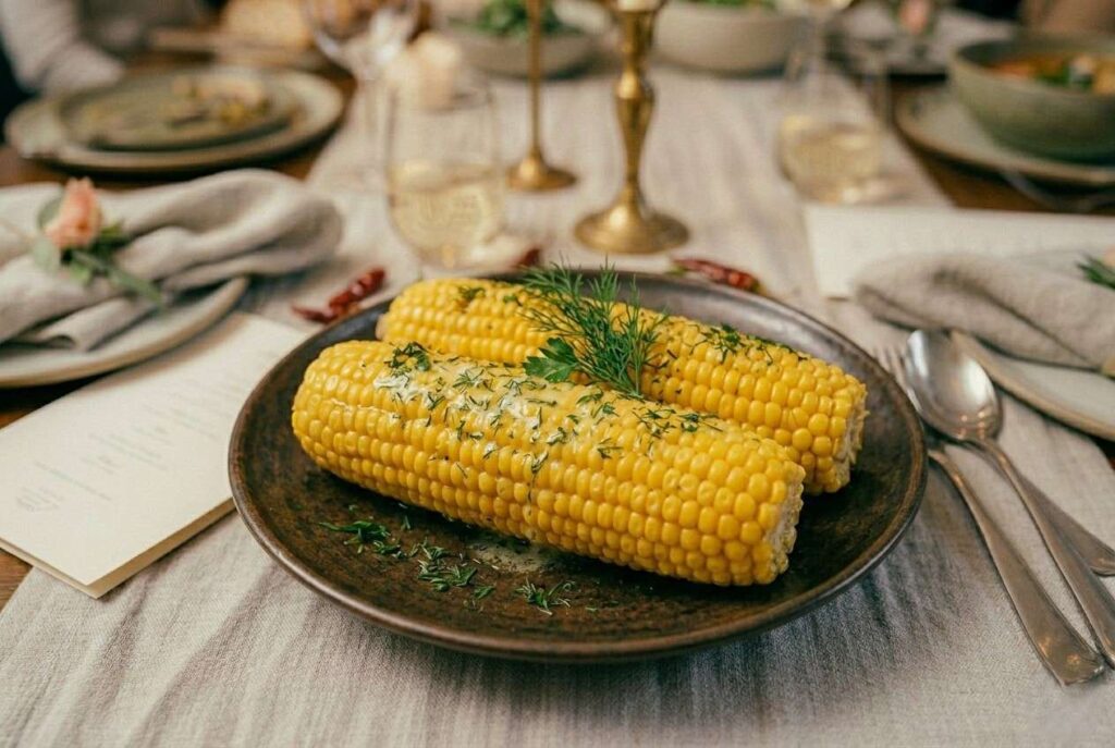 <p> Corn on the cob is a summer favorite, but it is not the best choice for a sit-down dinner party. Eating corn on the cob can be messy and impractical at the table. It can also distract from the polished, effortless atmosphere you are trying to create for your guests. A more refined presentation makes the dish feel thoughtful while still delivering that sweet, seasonal flavor everyone loves. Instead, remove the kernels and serve them in a colorful salad or as a buttery side dish. This keeps the flavor and texture of corn without the potential for sticky fingers or awkward bites. </p> :: Gemini