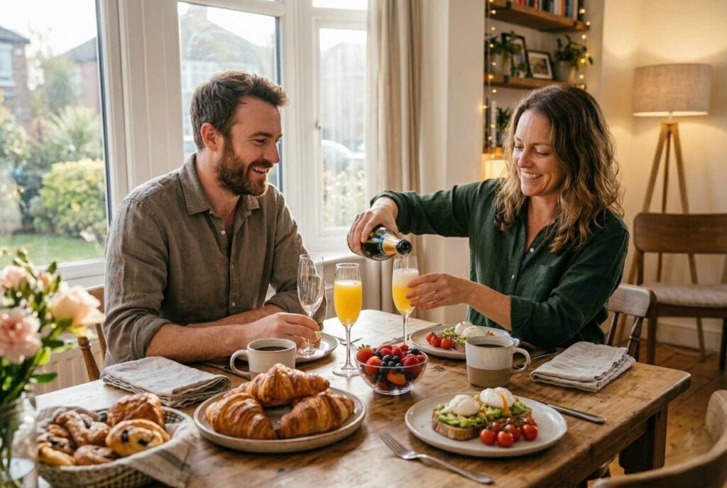 <p> Brunch at home becomes instantly more special with a classic Mimosa. Mix equal parts sparkling wine and fresh orange juice in a champagne flute. The result is bright, bubbly, and cheerful. You do not need a shaker or fancy tools for this one. The Mimosa is ideal for weekend breakfasts, a light celebratory drink, or simply a way to add a little sunshine to your morning. You can also experiment by swapping in different juices like grapefruit or pomegranate for a fun twist. </p> :: Gemini