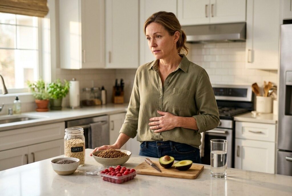 <p> If your stomach has been acting like it has its own mood swings lately, you are not imagining it. Bloating after lunch, sluggish digestion, random cravings, and those “why do I feel so heavy?” moments can all be signs that your gut is begging for more fiber. The funny part is that fiber is not exactly trendy. It does not come in a flashy bottle, it does not promise a “three-day reset,” and no one on social media is making dramatic videos about how a bowl of lentils changed their life. But when it comes to gut health, fiber quietly does the heavy lifting.

That matters because most Americans still do not get enough of it. Current U.S. guidance suggests adults generally need about 14 grams of fiber for every 1,000 calories, which usually lands many adults in the 25 to 38 gram range depending on age and sex. Mayo Clinic also notes specific adult targets that range from 21 to 38 grams a day, and many people are falling short. Fiber helps keep digestion regular, feeds beneficial gut bacteria, and can even help with fullness, blood sugar support, and heart health. In short, your gut loves it, and the rest of your body tends to benefit too.

The good news is you do not need a complicated meal plan, a pricey supplement stack, or a refrigerator full of strange “wellness” products to feel better. Sometimes the fastest path to a happier gut is just eating more of the right everyday foods consistently. The five foods below are practical, easy to find in U.S. grocery stores, and genuinely useful in real life. If you add them slowly and drink enough water, they can make a noticeable difference faster than you might expect. Your gut may not send a thank-you card, but it will absolutely notice. </p> :: Gemini