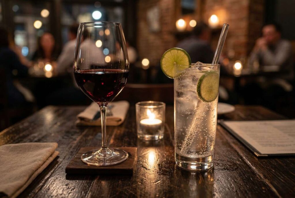 12. Alcoholic Beverages: Moderation Matters <p> Alcoholic drinks vary in calories and nutrient content. A standard beer, glass of wine, or mixed cocktail can range from 80 to 300 calories or more depending on ingredients and serving size. Alcohol itself provides very little nutritional value and can affect hydration and metabolism. Lighter options, such as a vodka soda or wine spritzer, reduce calorie intake and can allow for occasional enjoyment without excessive sugar. Being mindful of portion sizes and drinking in moderation helps you enjoy alcohol without compromising your health goals. </p> :: Gemini