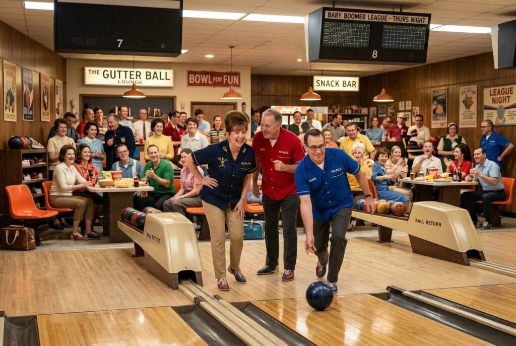 <p> Bowling was more than just rolling balls down lanes; it was a weekly ritual, a chance to see neighbors, coworkers, and friends, and to celebrate victories or commiserate over losses. Bowling leagues created small communities built on friendly competition and social connection. Some alleys even offered potlucks and gatherings that strengthened relationships beyond the game. Today, bowling still exists, but league culture has largely faded. People still enjoy the occasional game, but the structured, social, and communal aspect of bowling leagues is mostly a thing of the past. For many Baby Boomers, those nights at the alley weren’t just about the score — they were about belonging to a community and creating memories that lasted a lifetime. The laughter, the playful rivalries, and the shared traditions are moments that modern casual play rarely captures. </p> :: Gemini