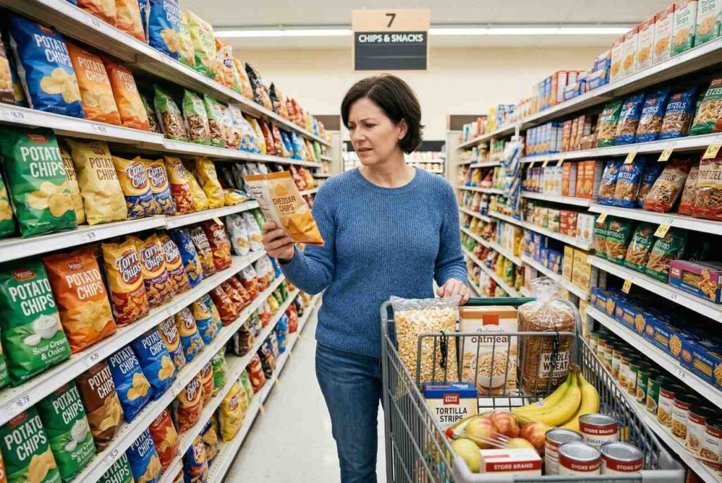 <p> Chips, crackers, pretzels, and other packaged snacks have quietly become one of the most noticeable examples of shrinkflation and price creep. Bags seem smaller, prices seem higher, and what once felt like a cheap snack now feels like a questionable value.

Ingredients like cooking oils, seasonings, and packaging materials have all gone up in cost, and shoppers are feeling it. A couple of snack bags tossed into the cart can suddenly add $10 or more to the total without offering much lasting value or nutrition.

That is why more households are cutting back. Some are switching to store brands, while others are making popcorn at home, slicing fruit, or preparing simple homemade snack mixes. It may seem minor, but trimming unnecessary snack spending can create meaningful savings over time. In a year like 2026, even the chip aisle is no longer immune from serious scrutiny. </p> :: Gemini