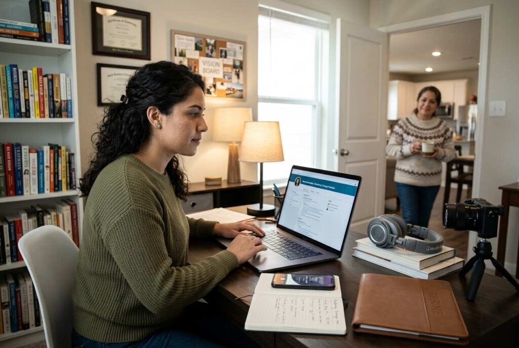 <p> Exploring career options, taking night classes, or trying a passion project can be intimidating when you have mounting living expenses. Living with family can provide the breathing room you need to experiment and learn without the constant pressure of paying the bills. This freedom can help you make better career choices, gain new skills, or even start a business, all while maintaining stability. </p> :: Gemini