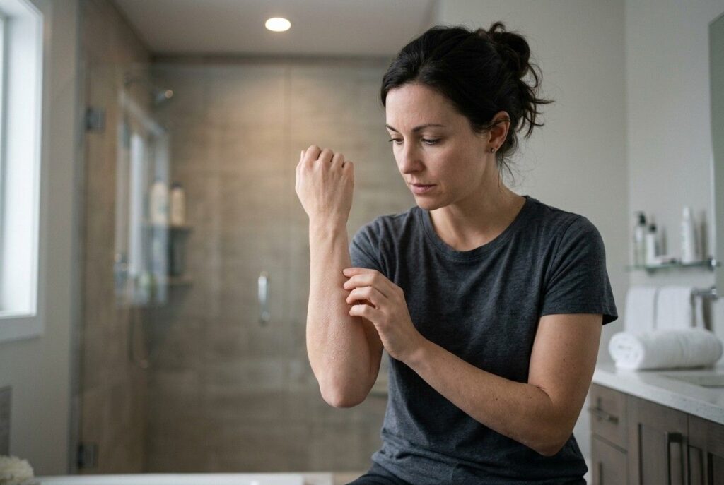 <p> Here is the part many people get wrong. More showers do not always mean better hygiene. In fact, showering too often, especially with hot water and strong soaps, can strip your skin of its natural oils. Those oils are not dirty. They are protective. They help keep moisture in and irritants out. When you wash them away constantly, your skin may become dry, flaky, tight, or itchy. Some people even notice more breakouts or sensitivity because their skin barrier is compromised. If your skin feels uncomfortable after most showers, it might not be your body that is the problem. It might be the frequency. </p> :: Gemini