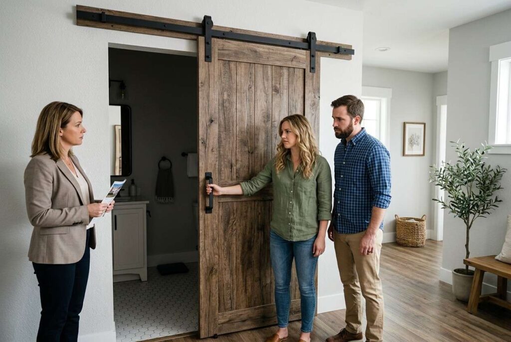 <p> Barn doors became a quick trend for adding rustic charm to interiors. They looked great in magazines and on social media, and homeowners loved the statement they made. But real estate experts now say that buyers often find them noisy, less private, and cumbersome to operate. They can also limit furniture placement and accessibility. Many buyers prefer traditional hinged doors or pocket doors that provide more privacy and smoother functionality. While barn doors can still be visually appealing, their practicality issues are often a dealbreaker. </p> :: Gemini