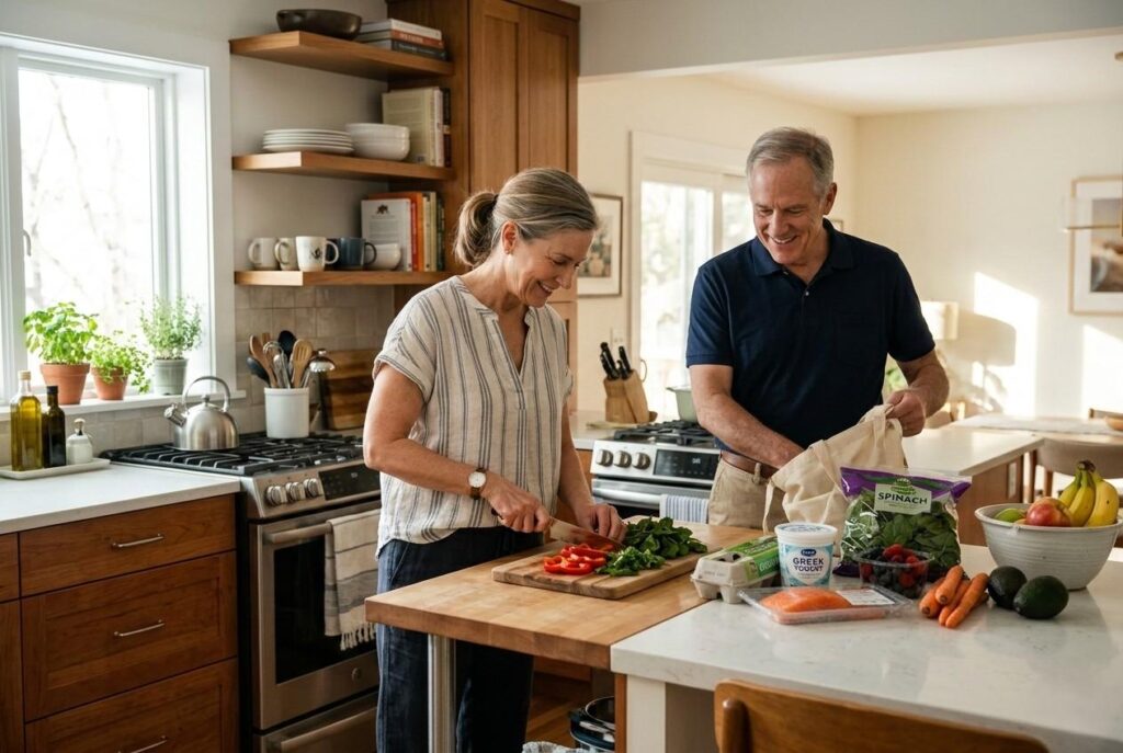 <p> Have you ever noticed that simple things start to feel a little heavier over time? Carrying groceries, climbing stairs, even getting up from the couch can require more effort than it used to. That is not just “getting older.” In many cases, it is gradual muscle loss, a natural process called sarcopenia that begins as early as your 30s and accelerates after 60. The encouraging news is this: you are not powerless. While aging is inevitable, losing strength at a rapid pace is not. One of the most effective and practical ways to protect your muscles is through what you put on your plate every day. Dietitians consistently emphasize that eating enough high-quality protein, spread throughout the day, plays a key role in preserving lean muscle and supporting healthy aging. If you live in the United States, where convenience foods often crowd out nutrient-dense options, being intentional about your meals matters even more. Below are seven muscle-preserving foods dietitians recommend to help you stay strong, steady, and independent for years to come. </p> :: Gemini