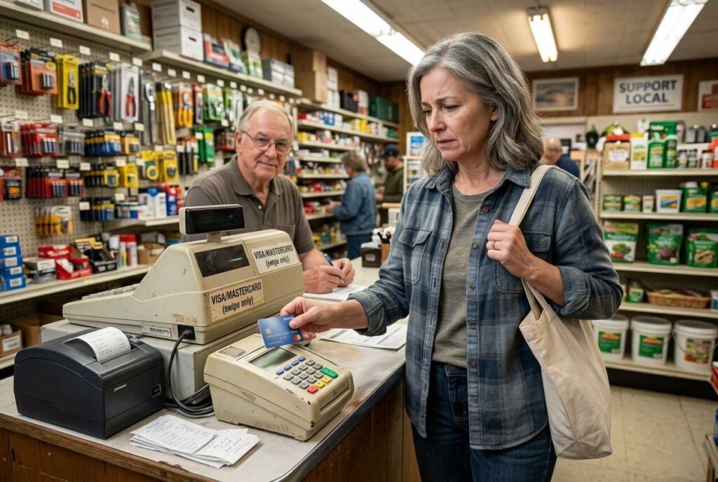 8. Old swipe-only card terminals <p> If a payment terminal only gives you the option to swipe your card, that should make you pause. Swipe transactions rely on the magnetic stripe, which is much easier for criminals to copy than a chip or contactless tap payment. That is why skimmers are often designed to steal magnetic stripe data. Older terminals are not always fraudulent, but they do tend to be less secure and more vulnerable to tampering. If a business offers tap to pay or chip insertion, use that instead. If the machine is swipe only, looks outdated, or feels loose when you use it, it may be better to choose another payment method altogether. Your debit card does not need to time travel back to less secure technology. </p> :: Gemini