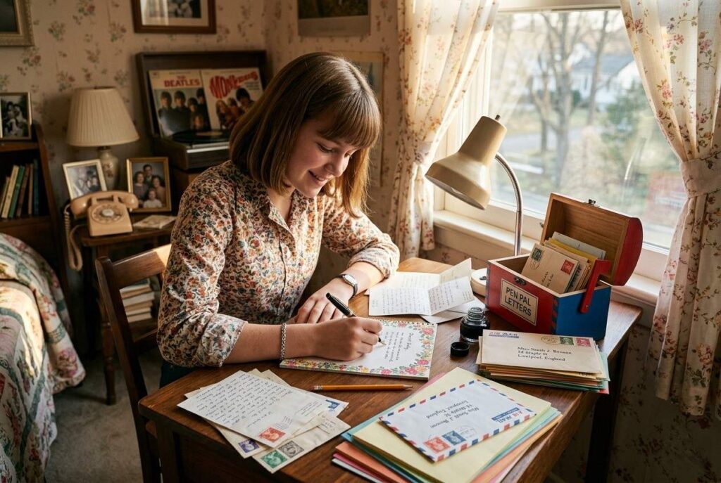 <p> Long before email, texting, or instant messaging, writing to a pen pal was a treasured activity. Baby Boomers would carefully compose letters, fold them, and send them across states or even countries, eagerly awaiting a reply that could take weeks. Each letter was more than words on paper — it was a chance to share dreams, swap stories, and build friendships that spanned miles. Writing by hand taught patience and expression in ways digital communication rarely does today. There was a certain thrill in choosing the perfect stationery, sealing the envelope, and imagining the other person opening it somewhere far away. Every returned letter felt like a little treasure, carrying pieces of someone else’s life directly into your hands. The joy of receiving a thick envelope in the mailbox is something that today’s instant notifications simply cannot replace. </p> :: Gemini