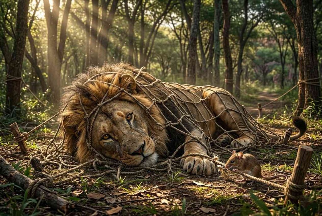 <p> This story begins with a powerful lion catching a small mouse. Instead of eating it, the lion decides to let it go. Later on, the lion finds himself trapped in a hunter’s net, unable to escape. The same mouse returns and gnaws through the ropes, setting the lion free. The message here is simple but meaningful. No act of kindness is ever wasted. It also challenges the idea that only the strong or powerful have value. Even the smallest individuals can make a big difference. In everyday life, this can be seen in small gestures that build relationships over time. Helping someone, showing respect, or simply being kind might not seem significant in the moment, but these actions often come back in unexpected ways. It is a reminder that kindness is not a weakness. It is something that builds connection and trust. </p> :: Gemini