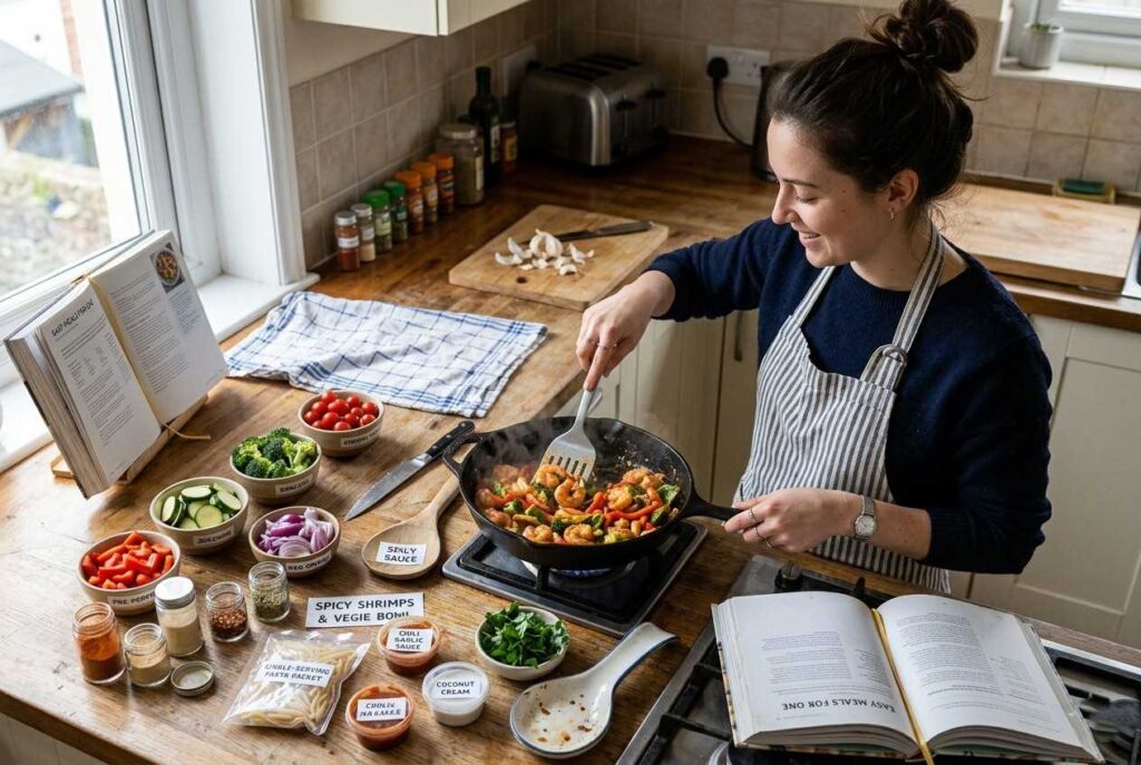 <p> Cooking for yourself can be enjoyable, but it can also feel like a lot of work for just one plate. Buying full-sized ingredients, measuring everything out, and figuring out what to do with leftovers can turn a simple dinner into a complicated project. That is exactly why single-serving meal kits are starting to stand out. Unlike traditional meal kits that assume you are cooking for two or more people, these are designed with solo diners in mind. You get pre-portioned ingredients and straightforward recipes that make the process feel doable, even on a busy day. There is something satisfying about still being able to cook a fresh meal without committing to a full grocery list. What makes this trend especially appealing is the flexibility. Many services let you choose meals based on your preferences, whether that means high-protein options, vegetarian dishes, or something quick and comforting after a long day. It brings back the enjoyment of cooking without the usual friction, which is something a lot of people did not realize they were missing. </p> :: Gemini