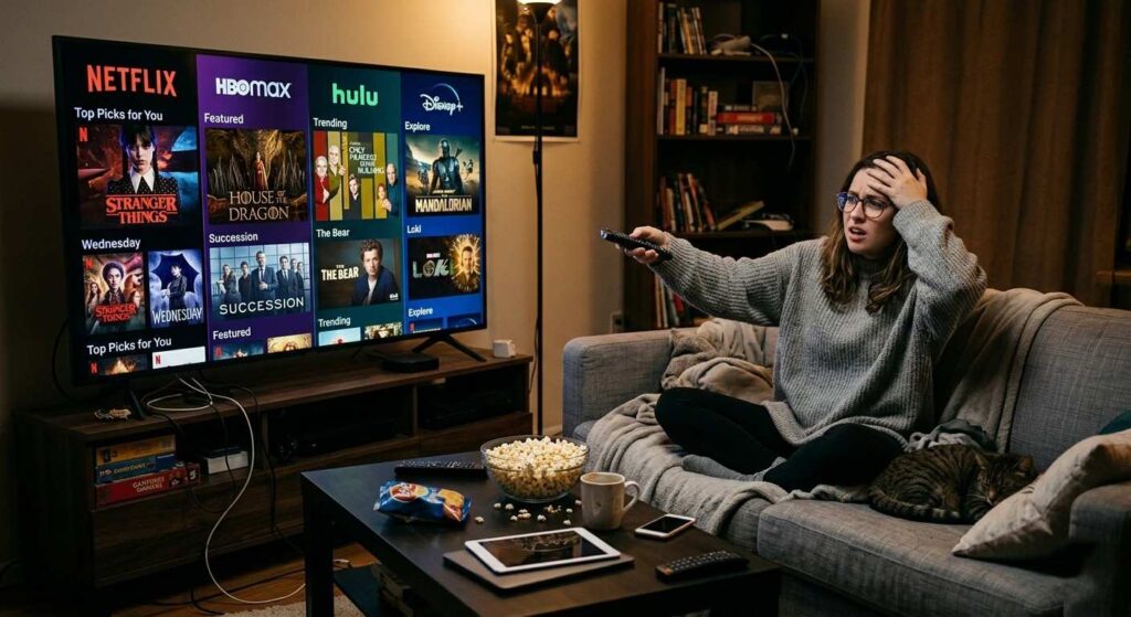 <p> Streaming was supposed to be the affordable alternative. That was the dream. Cancel cable, save money, and only pay for what you actually watch. For a while, that worked. Then every network launched its own platform, every show moved behind a different paywall, and suddenly households were juggling Netflix, Hulu, Disney+, Max, Peacock, and Prime Video like it was a part-time job. What started as a money-saving move has slowly become a modern version of cable with better menus and more password confusion. The convenience is real, but so is the creeping cost, especially when families keep multiple services active all year long just in case they might want to watch one show. </p> :: Gemini