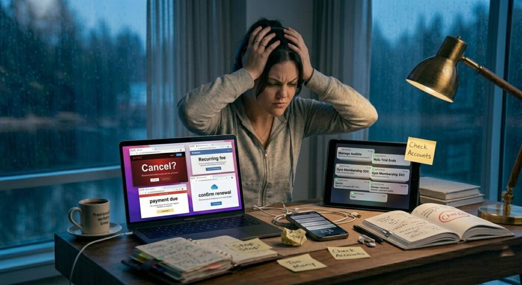 <p> The financial cost of subscriptions gets most of the attention, but the mental cost matters too. There is a special kind of frustration that comes from trying to remember what you are subscribed to, when the billing date hits, whether you still use it, and how annoying it will be to cancel. That is where subscription fatigue kicks in. It is not just about money anymore. It is about mental clutter. When too many services are quietly pulling from your account, it can create a constant low-level feeling of being nickel-and-dimed. Even people who can technically afford the charges often say they are tired of managing them. </p> :: Gemini