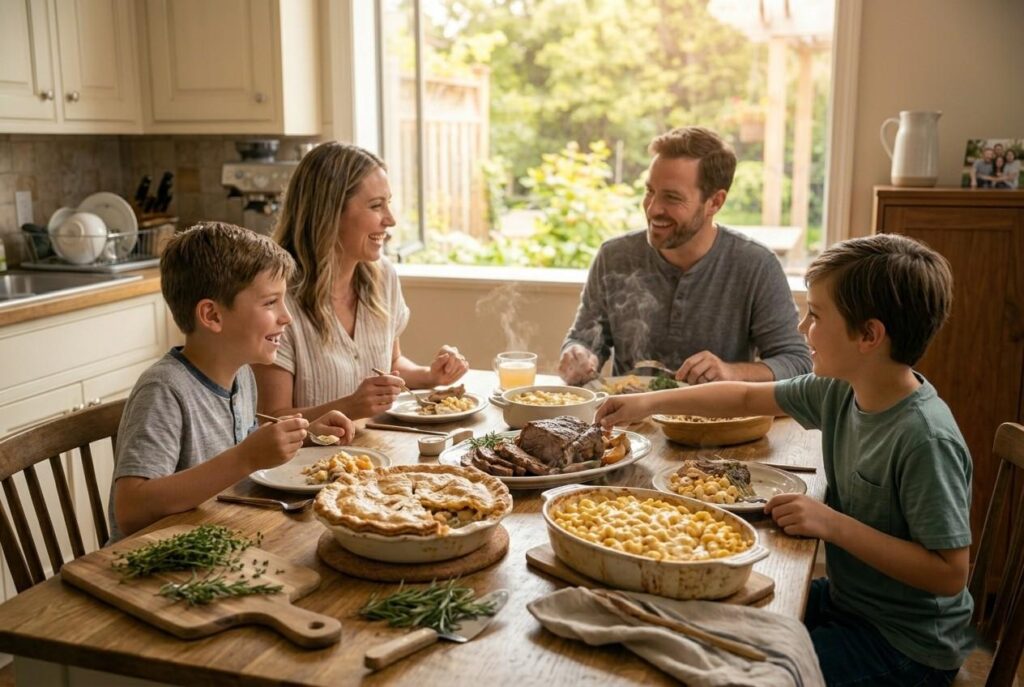 <p> There is something about certain meals that just feels like home. It could be the smell of something slow-cooking in the kitchen, the first bite of a dish you grew up with, or even the way a simple recipe brings people together around the table. In 2026, food trends are not just about what is new or trendy. They are about what feels real, comforting, and worth coming back to.

Across the United States, classic comfort foods are quietly reclaiming their place in everyday meals. But this is not just a copy and paste of the past. These dishes are being reimagined with better ingredients, smarter cooking methods, and a deeper appreciation for both flavor and nutrition. People are cooking more at home, being more intentional with what they eat, and rediscovering recipes that actually satisfy.

If you have been craving something warm, familiar, and genuinely enjoyable, this list will give you a solid place to start. </p> :: Gemini