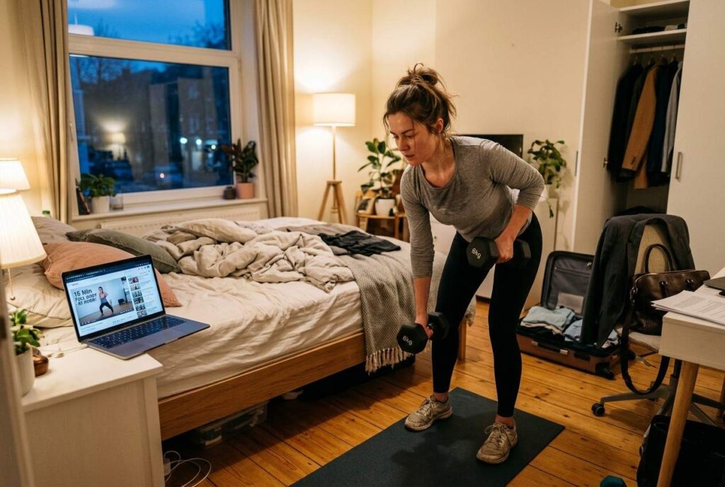 <p> The number one reason hybrid fitness works is simple. It helps you stay consistent. If your only workout option is driving to the gym, there will be days when life gets in the way. Traffic, work, kids, bad weather, or plain old exhaustion can knock that plan out fast. But if you also have digital workouts in your back pocket, skipping the gym does not have to mean skipping movement altogether. A quick 20-minute strength session at home, a guided stretch, or a walking workout on your phone can still keep the habit alive. That matters because fitness results rarely come from one perfect workout. They come from showing up over and over again, even in smaller ways. </p> :: Gemini