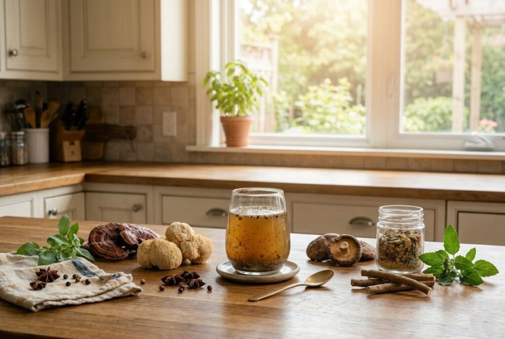 <p> Stress is not something most people can avoid, but how you respond to it can make a big difference. That is why adaptogenic drinks are gaining so much attention. These beverages are made with natural ingredients like ashwagandha, reishi mushroom, and rhodiola, which are known for helping the body adapt to stress over time.

What makes them stand out is how they feel. You are not getting a sudden jolt or an obvious shift. Instead, the effect is more gradual. Many people say they feel calmer, more steady, and less reactive to everyday pressures. It is the kind of support that builds quietly in the background.

In real life, that can look like handling a busy morning without feeling overwhelmed or staying more focused during a long afternoon. Some adaptogenic drinks also include a small amount of caffeine, which adds a gentle boost without tipping you into that jittery feeling many people try to avoid.

They are not a cure for stress, but they offer a simple way to support your body while you deal with it. And for a lot of people, that is more than enough. </p> :: Gemini