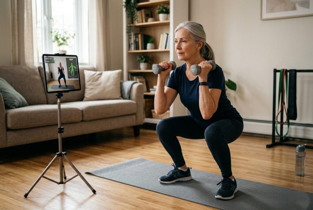 <p> One of the biggest concerns when exercising alone is simple but important: am I doing this right? Poor form can lead to unnecessary strain, especially on joints like the knees, hips, and lower back. Tempo Move tackles this problem head on by using your phone’s camera and smart weights to track your movements in real time. It is not just counting reps. It is actually analyzing how your body moves and offering corrections as you go. That means if your posture slips during a squat or your alignment is off during a lift, it gently guides you back on track. What makes this especially valuable for boomers is that it focuses on controlled, safe movement rather than pushing intensity for the sake of it. Over time, it adapts to your strength level and builds a routine that feels manageable and steady. It is the kind of system that builds trust because you know it is looking out for your safety every step of the way. </p> :: Gemini