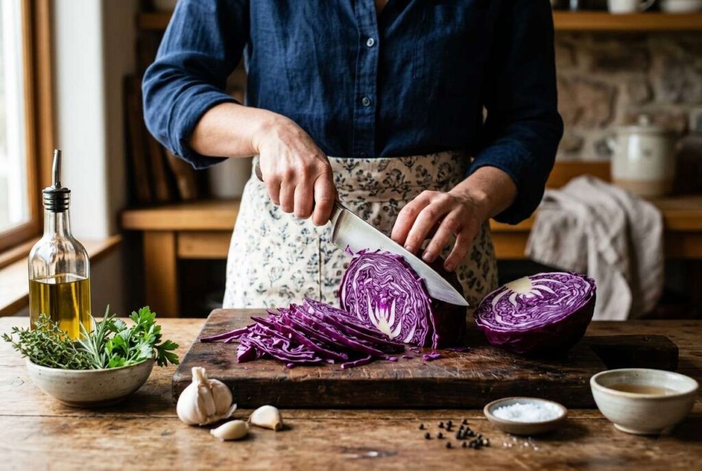 3. It Helps Combat Inflammation <p> Inflammation is something most people do not think about daily, but it quietly affects many aspects of health. Chronic inflammation has been linked to issues like joint pain, heart problems, and even certain diseases. Cabbage contains natural compounds that help fight inflammation in the body. Two of the most notable are sulforaphane and anthocyanins. These compounds are especially abundant in red cabbage, which is why its vibrant color is more than just visual appeal. Including cabbage in your meals regularly can help your body manage inflammation more effectively. It is not a quick fix, but rather a steady, natural way to support your health over time. Think of it as adding a layer of protection to your daily routine. A simple cabbage slaw with lunch or a warm cabbage dish at dinner can quietly contribute to better long-term health without requiring much effort. </p> :: Gemini