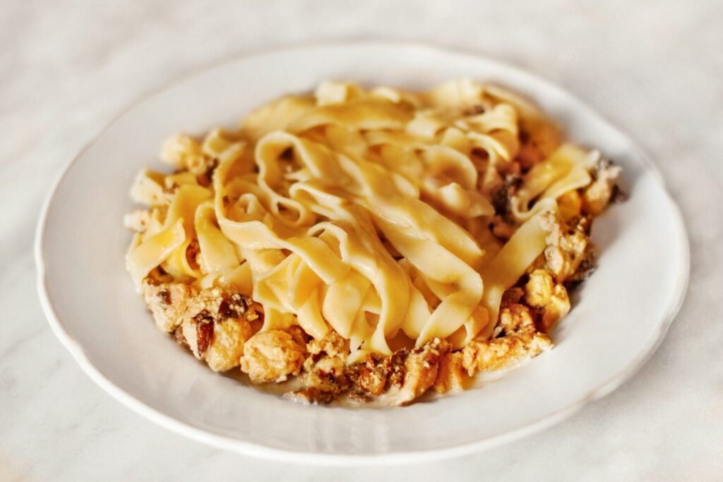 4. Tuna Noodle Casserole That Never Tried Too Hard <p> Tuna noodle casserole is one of those meals that grew out of practicality more than anything else. It is made with canned tuna, egg noodles, cream of mushroom soup, peas, and a crunchy topping that brings everything together.
For many boomers, this was a weeknight lifesaver. It was fast, inexpensive, and could feed a full family without much planning. It came out of a time when convenience mattered just as much as taste.
Even though it is not the most glamorous dish, it has a certain charm. It represents a time when families made the most of what they had, turning simple pantry ingredients into something filling and comforting.
Today, people still make it, sometimes with upgrades like shredded cheese or fresh herbs. Others prefer the original version exactly as it was served decades ago. Either way, it remains a reminder that good food does not need to be complicated. </p> :: Unsplash