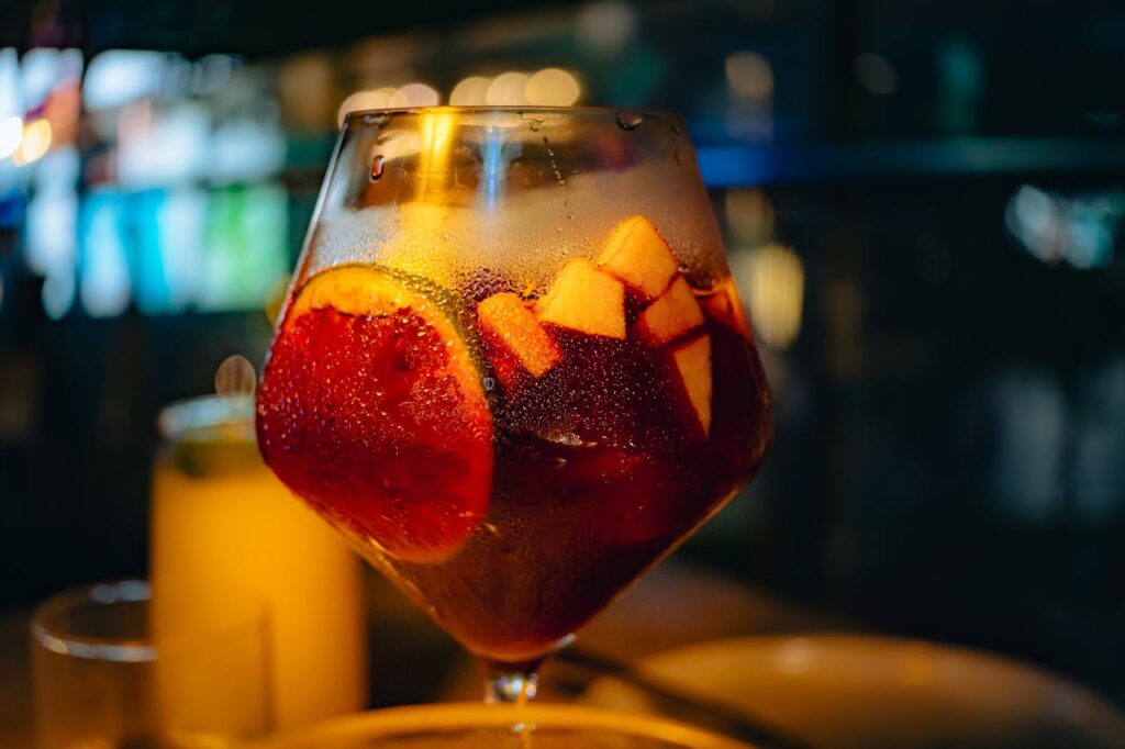 <p> Sangria is already a social drink by nature, but lighter versions make it even more approachable. It is typically a mix of wine, chopped fruit, juice, and sometimes soda water.

By increasing the fruit and mixer ratio, you can significantly reduce the alcohol content while keeping the flavor rich and enjoyable. It is a common choice for parties, potlucks, and outdoor dinners in the U.S.

Another benefit is that it is usually served in a pitcher, which encourages slower drinking and shared conversation instead of constant refills and fast pacing. </p> :: Pexels