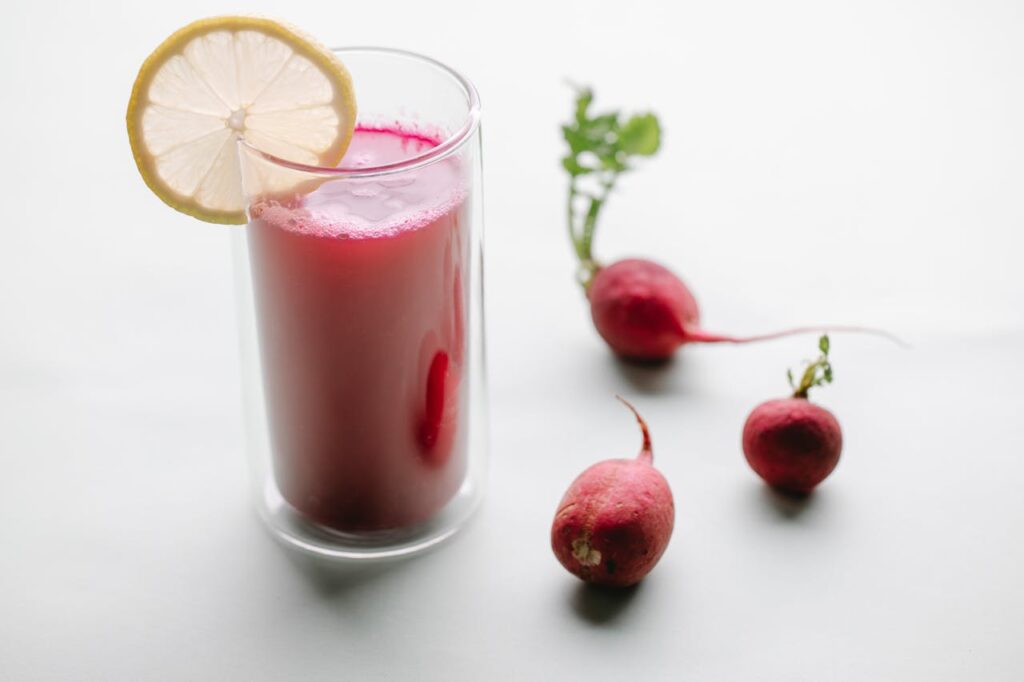 <p> Beet juice might not be the first drink you think of, but it is one of the most powerful when it comes to supporting energy from the inside out. Beets are rich in natural nitrates, which help improve blood flow throughout the body. Better circulation means more oxygen reaches your muscles and brain. That translates to improved stamina, better focus, and less fatigue during the day. For boomers who enjoy walking, gardening, or staying physically active, this can make a noticeable difference. The taste is naturally sweet with a slightly earthy flavor. If you are new to it, try mixing beet juice with apple or carrot juice to make it more approachable. Over time, it can become a great addition to your routine, especially before physical activity. </p> :: Pexels
