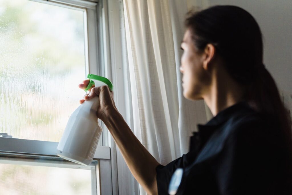 8. Cleaning Windows Under Bright Sunlight <p> A sunny day often feels like the perfect time to tackle chores, including cleaning windows. The light makes it easier to see dirt and smudges.
The downside is that sunlight causes cleaning solutions to dry too quickly. This can leave streaks and make it harder to achieve a clear finish.
Cleaning windows when it is cloudy or during cooler parts of the day gives you more control. You have time to wipe and polish the glass properly, which leads to better results. </p> :: Pexels