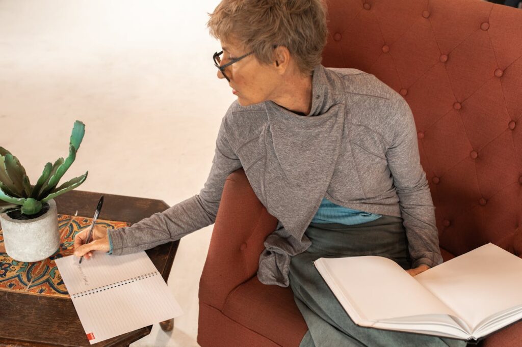 <p> When everything stays in your head, it tends to feel heavier than it really is.

Writing things down gives those thoughts somewhere to go. You do not need to be a great writer. You do not even need full sentences. Just let your thoughts come out as they are.

You might write about what is bothering you, what you are grateful for, or even just how your day went.

Many people find it especially helpful before bed. It is like clearing your mind so you can actually rest.

Over time, journaling can help you understand your patterns and feel more in control of your emotions. </p> :: Pexels