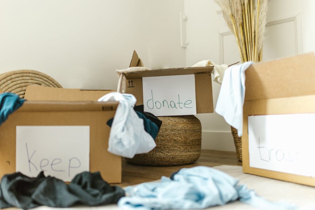 <p> One of the easiest ways to keep clutter under control is to limit how much comes into your home in the first place. The one in, one out rule is simple. Every time you bring something new into your space, you let go of something else.

This habit works particularly well for clothing, kitchen tools, and everyday items that tend to multiply without notice. For example, if you buy a new pair of shoes, choose an older pair you no longer wear and donate or discard it. If you upgrade a gadget, let go of the one collecting dust in a drawer.

Over time, this creates a natural balance. Your home does not slowly fill up with items you do not need. Instead, it stays at a manageable level without requiring frequent purges. It also encourages more thoughtful decisions. When you know something has to go, you pause and consider whether the new item is truly worth it.

This approach is not about restriction. It is about awareness. You are making space for what matters by letting go of what does not. </p> :: Pexels