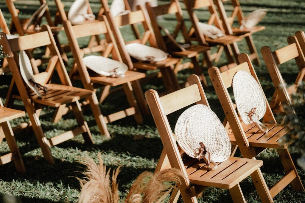 <p> Guests want to be present during your ceremony, but discomfort can quickly distract them. If you are planning an outdoor wedding, consider the weather carefully. Provide fans for warm days or blankets if it gets chilly.

Seating matters more than people think. Chairs that are stable and spaced well can make a big difference, especially for older guests. Even small touches like offering water before the ceremony starts can improve the overall experience. When people are comfortable, they are more likely to fully enjoy the moment. </p> :: Pexels