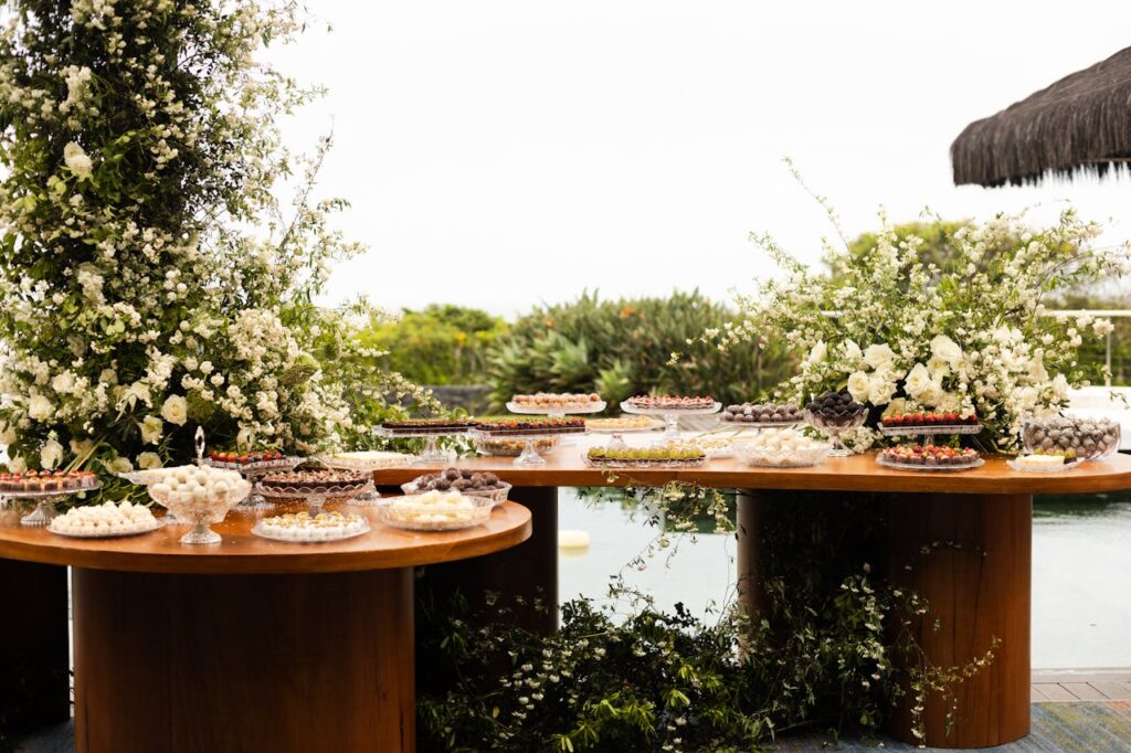 <p> Food is one of the most talked-about parts of any wedding, so why not make it fun? Instead of sticking strictly to a plated meal, consider adding interactive food stations. Guests love having choices and the freedom to explore different options.

A taco bar, pasta station, or build-your-own salad area can keep things lively. You could also include a late-night food corner with comfort favorites like sliders or fries. These little additions keep energy levels up and give guests something to look forward to beyond the main meal. </p> :: Pexels